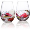 Bezrat Set Of 2 Tumblers With Gold Shade - 4 of 4