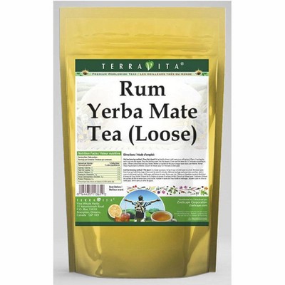 TerraVita Rum Yerba Mate Tea (Loose) (8 oz, ZIN: 557261, 2-Pack)