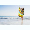 LA LEELA Women's Summer Beach Wrap Bikini Wraps Sarong Swimwear Cover up Skirt Swimsuit Pareo for Women One Size Multicolored, Tree - 2 of 4