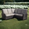 Courtyard Casual Cheshire Recline Sectional - 2 of 4