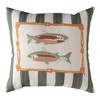 Rustic Outdoor Pillow – Gone Fishing Green 18 Inch by Manual Woodworkers and Weavers - 2 of 3
