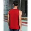 Men's Mesh Sheer Sport Tank Top See Through Sleeveless Tops Shirts for Nightclub Beach Tank Top Sleeveless Muscle Workout Crew Neck Tee Shirt - 2 of 4
