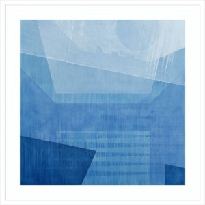 33" x 33" Moonglow by Charlie Millar Wood Framed Wall Art Print - Amanti Art - 1 of 4