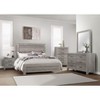 NicBex Simple Rustic 5 Drawer Chest of Drawers Rustic Black Metal Hardware for Bedroom - 2 of 4