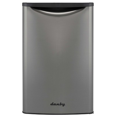 Danby 4.4 cu. ft. Contemporary Classic Compact Refrigerator in Stainless Steel DAR044A8BBSL
