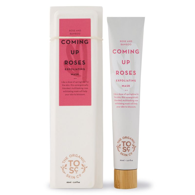 Coming Up Roses Exfoliating Face Mask, The Organic Skin Co, 2.02 fl oz, 1 of 9