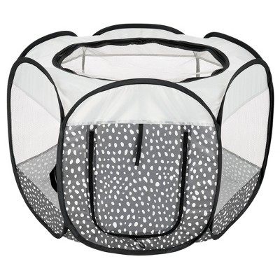 Small Gray Pebbles Portable Pet Playpen