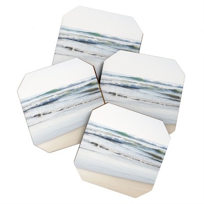 Bree Madden Ponto Waves Set of 4 Coasters - Deny Designs