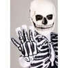 HalloweenCostumes.com 4T   White Skeleton Costume for Toddlers, Black/White - 4 of 4