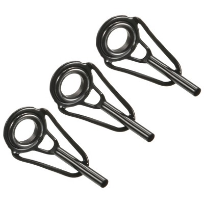 Unique Bargains Tube Dia Fishing Rod Tips Repair Kit Stainless Steel Ring Guide