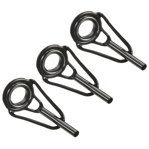 Unique Bargains Tube Dia Fishing Rod Tips Repair Kit Stainless Steel Ring Guide - 1 of 4