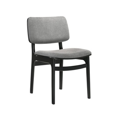 Set of 2 Lima Upholstered Wood Dining Chairs - Armen Living - Thumbnail 3