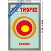 Trends International Reinders: Destinations - Destination St. Tropez Framed Wall Poster Prints - 3 of 4