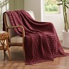 Bedsure | Rayon Derived from Bamboo Cooling Woven Waffle Blanket - 2 of 4