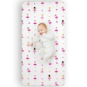 Wildkin Microfiber Fitted Crib Sheet - Baby - 1 of 4