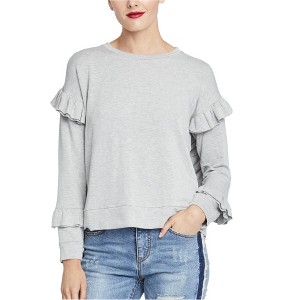 Rachel Roy Womens Ruffled Pullover Sweater - 1 of 1