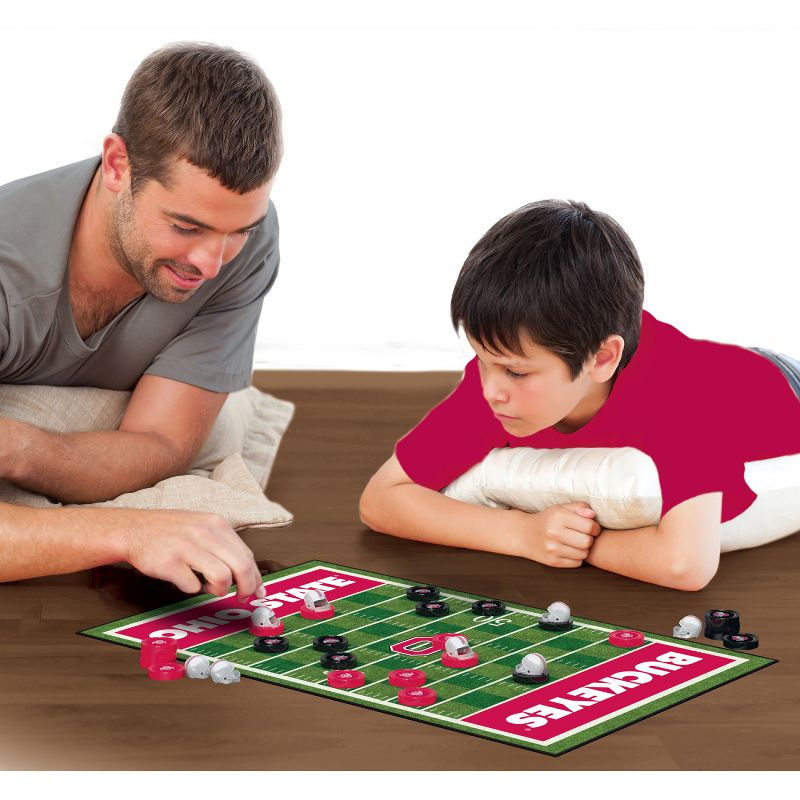 MasterPieces Officially licensed NCAA Ohio State Buckeyes Checkers Board Game for Families and Kids ages 6 and Up, 4 of 5
