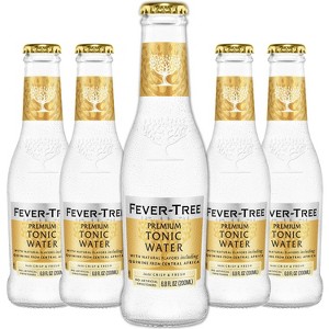 Fever Tree Tonic Water - Premium Quality Mixer - Refreshing Beverage for Cocktails & Mocktails 200ml Bottles - 1 of 4