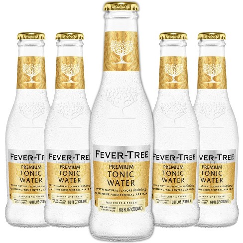 Fever Tree Tonic Water - Premium Quality Mixer - Refreshing Beverage for Cocktails & Mocktails 200ml Bottles - image 1 of 4