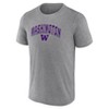 NCAA Washington Huskies Men's Gray Poly T-Shirt - 2 of 3