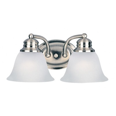 Maxim Lighting Malaga 2 - Light Vanity in  Satin Nickel