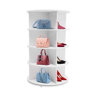 YIYIBYUS Rotating Shoe Rack Free Standing Shoe Organizer - 1 of 4