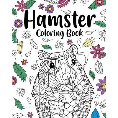 Hamster Coloring Book - by  Paperland (Paperback)