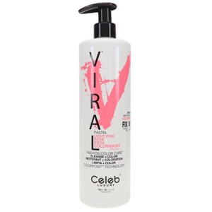 Celeb Luxury Viral Pastel Light Pink Backbar Colorwash 25 oz - 1 of 4