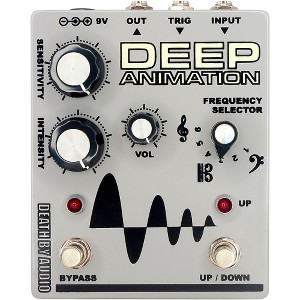 Death by Audio Deep Animation Bass Overdrive Envelope Follower Effects Pedal Gray - 1 of 4