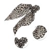 Unique Bargains Leopard Tie Triangle Ribbon Scrunchies 1 Pc - 3 of 4