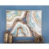 Canvas Geode Enlarge Slice Framed Wall Art Gold - Olivia & May: Hand Painted, Glam Style Decor, 36x47" - image 2 of 4