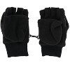 Iceberg Polar Wear Girl's 4-7 Winter Fleece Convertible Fingerless Glove to Mitten - 4 of 4