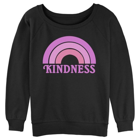 Junior s Lost Gods Kindness Rainbow Sweatshirt Target