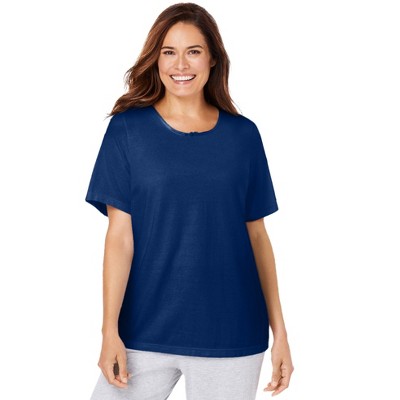 Dreams & Co. Plus Size Sleep Tee