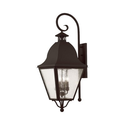 Livex Lighting Amwell 4 - Light Wall Light in  Bronze