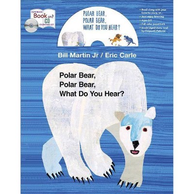 Polar Bear Book and CD Storytime Set - (Brown Bear and Friends) by  Bill Martin (Mixed Media Product)