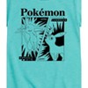 Girls' - Pokémon - Umbreon and Espeon Grid Fitted Short Sleeve Graphic T-Shirt - 2 of 4