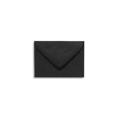 Juvale #10 Black Business Envelopes - Value Pack Square Flap Envelopes - 4 1/8 x 9 1/2 Inches - 100 Count, Black