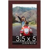 PosterPalooza | Photo Size Classic Modern Brown Frame - UV Acrylic, Foam Board Backing, Hanging Hardware - 3 of 4
