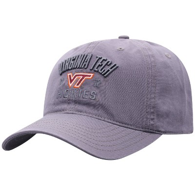 NCAA Virginia Tech Hokies Men's Skill Gray Garment Washed Canvas Hat