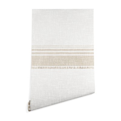  2' x 8' Holli Zollinger French Linen Tassle Wallpaper - Deny Designs 
