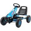Qaba Pedal Go Kart for Kids, Go Cart with Adjustable Seat, EVA Wheels, for Boys & Girls Aged 3-8 Years Old - 4 of 4