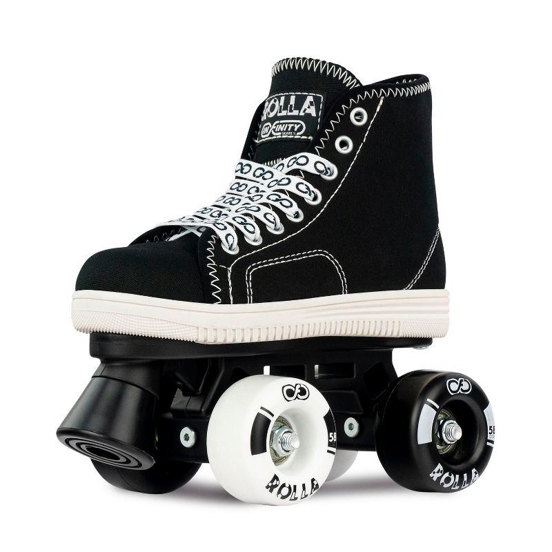 Crazy Skates Rolla Roller Skates For Boys And Girls - Sneaker-Style Kids Quad Skates, 1 of 7