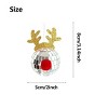 5 Pcs Christmas Silver Disco Mirror Ball with Rope Reflective Mirror Ball Hanging Bright Elk Horns Xmas Ball Ornament for Christmas Birthday Wedding - 4 of 4
