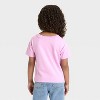 Toddler Girls' Halloween Boxy T-Shirt - Cat & Jack™ Lavender - 3 of 4