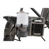 GCI Outdoor Legz Up Lounger Portable Folding Recliner Chair - Heathered Pewter - 4 of 4