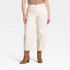 Women's High-Rise Corduroy Barrel Jeans - Universal Thread™ - 4 of 4