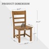 Arceso Armless HDPS Outdoor Dining Chairs, Weather-Resistant Patio Chairs, 350 lb Support, for Lawn, Garden, Backyard or Indoor Use - 3 of 3