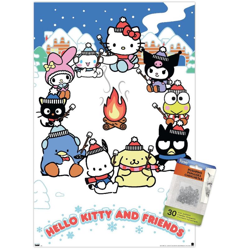 Trends International Hello Kitty and Friends: 24 Aspen - Marshmallows Unframed Wall Poster Prints, 1 of 7