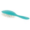 Bass Pet Brushes BIO-FLEX Alloy Pin Pet Brush with Patented Natural Plant Handle Oval Shape Teal - 4 of 4